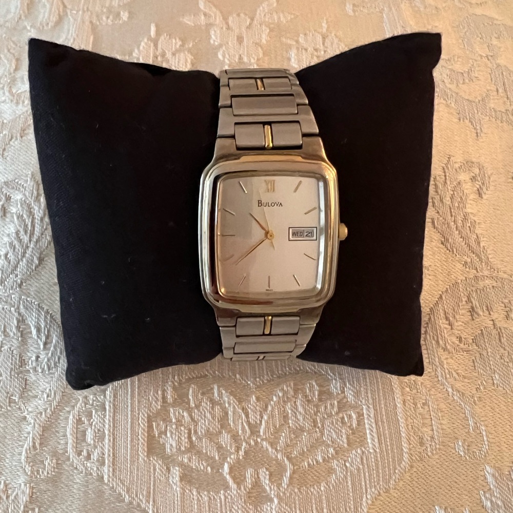 Bulova men’s wrist watch.